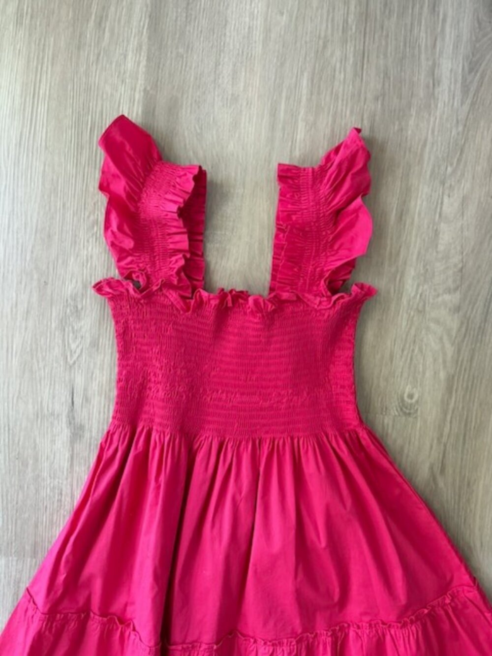 Hill House Ellie Nap Dress Soft Red XS *FLAW - Picture 2 of 8